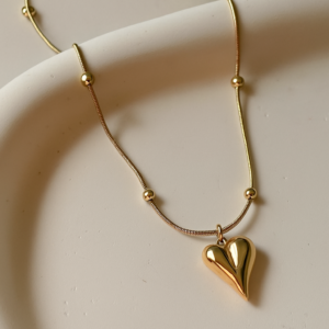 Gold Heart Necklace